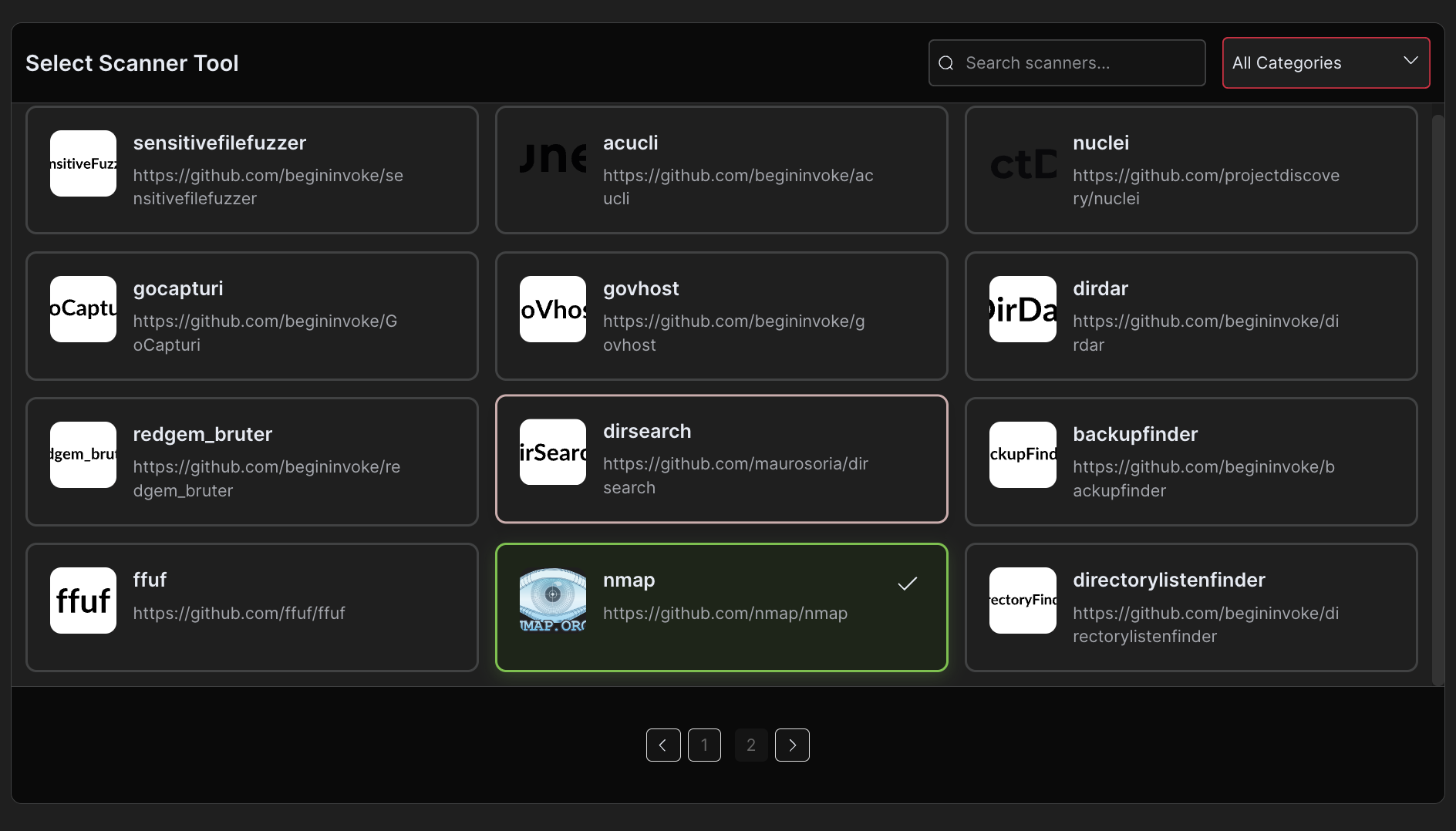 Web Vulnerability Scanner Dashboard